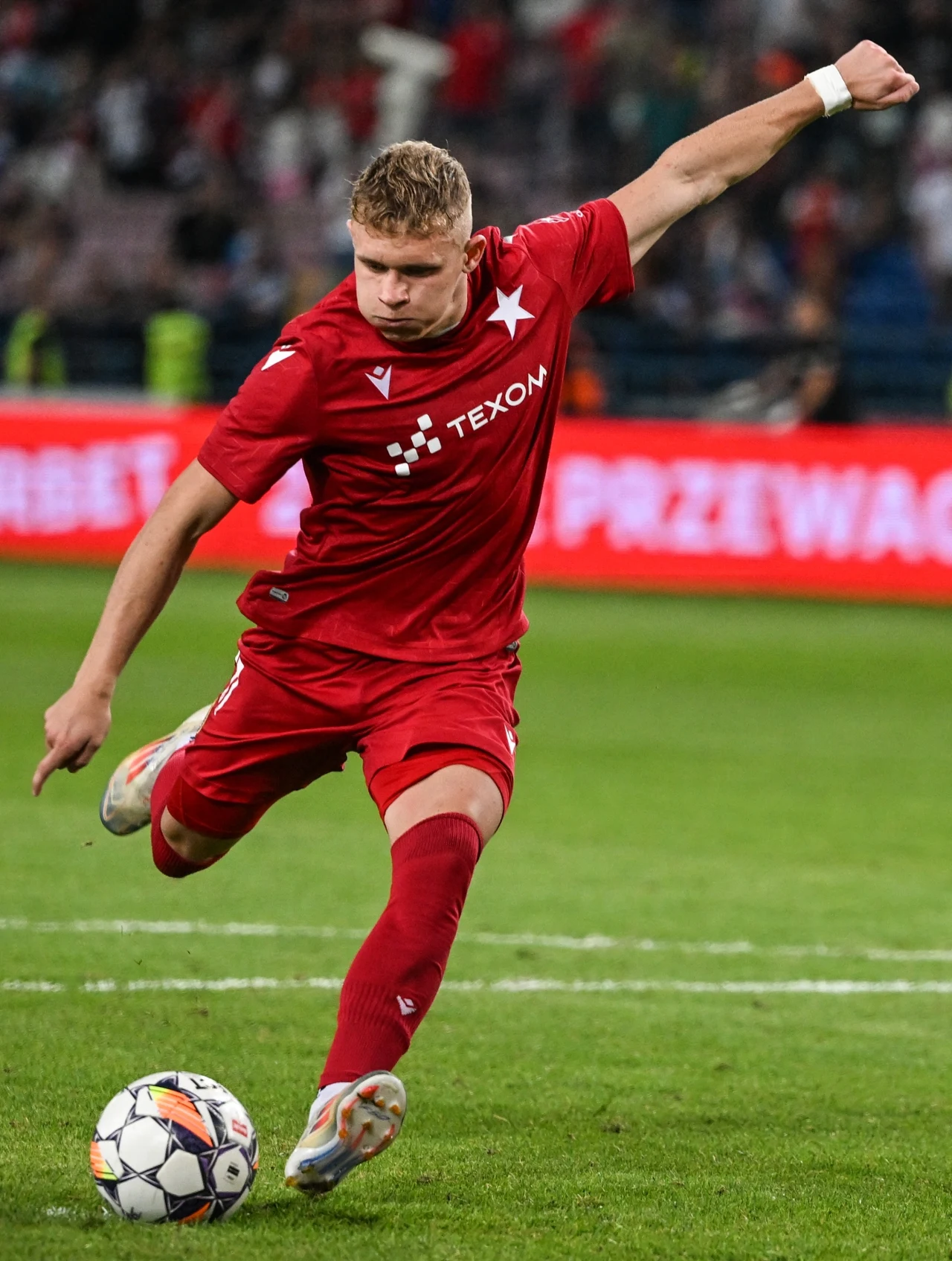 Patryk Gogół w barwach Wisły Kraków 