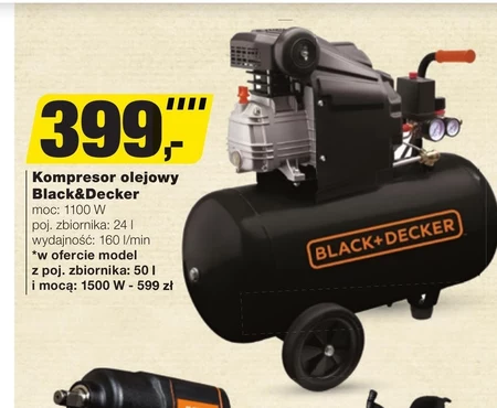 Масляний компресор Black+Decker