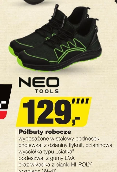 Półbuty robocze Neo Tools