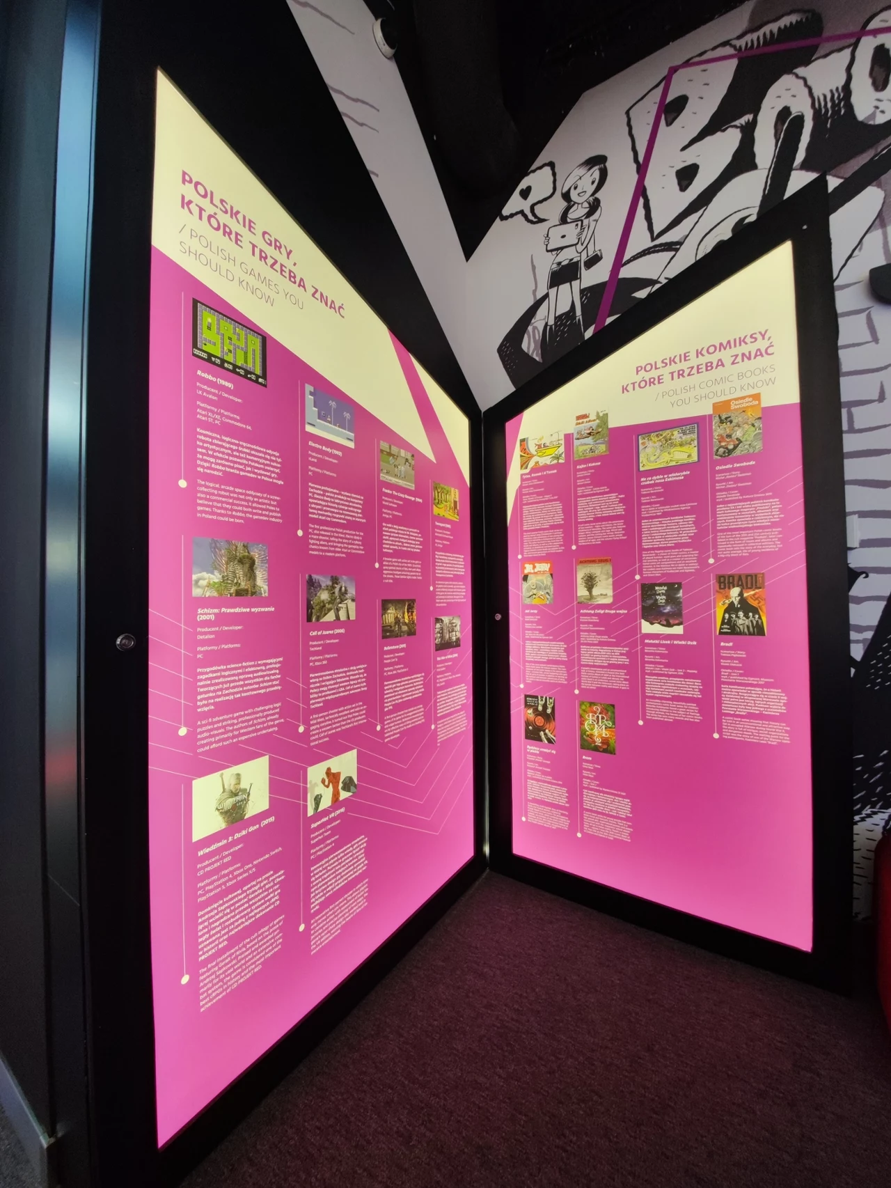 Z wizytą w Muzeum Komiksu i Narracji Interaktywnej i na Meet at Rift Z wizytą w Muzeum Komiksu i Narracji Interaktywnej i na Meet at Rift