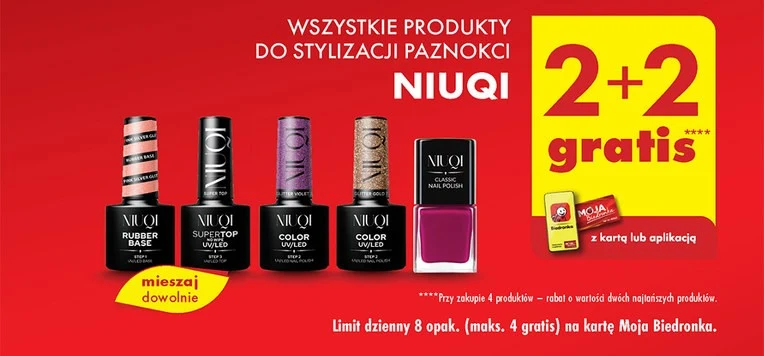 Lakiery do paznokci za darmo w Biedronce! 