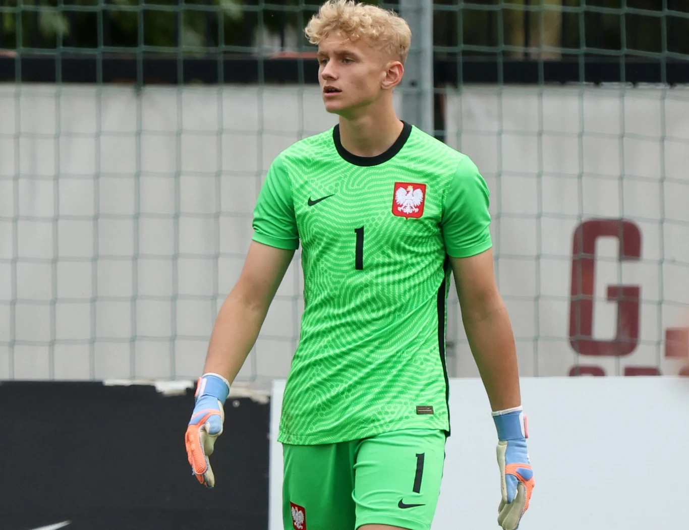 Bramkarz Mateusz Pruchniewski