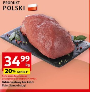 Udziec wołowy Polski niska cena