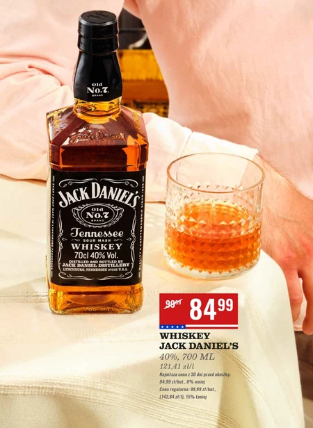 Jack Daniel's Whiskey 700 ml
