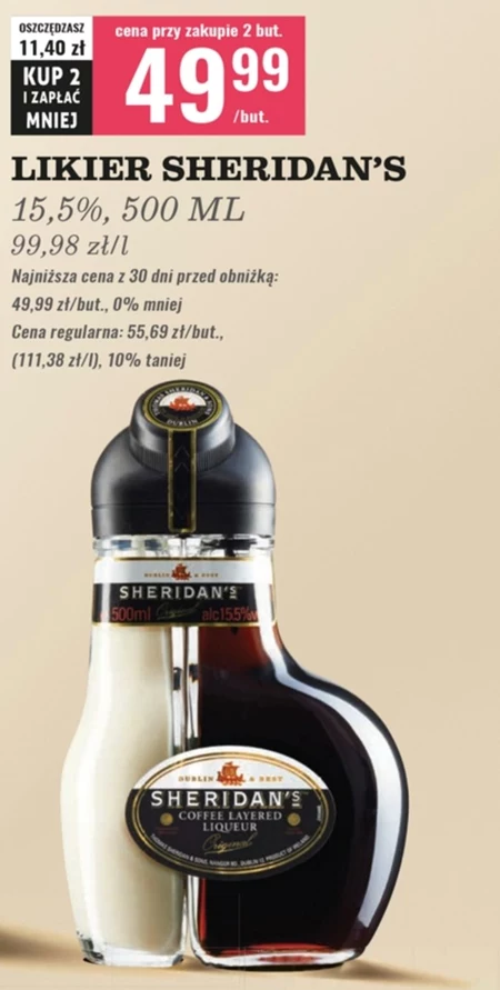 Sheridan's Likier 500 ml