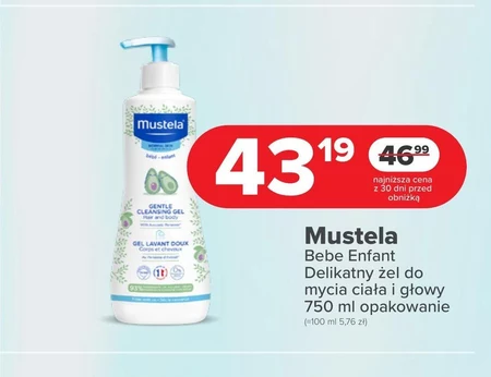 Гель для миття голови Mustela