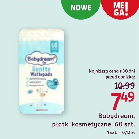 Płatki kosmetyczne Babydream