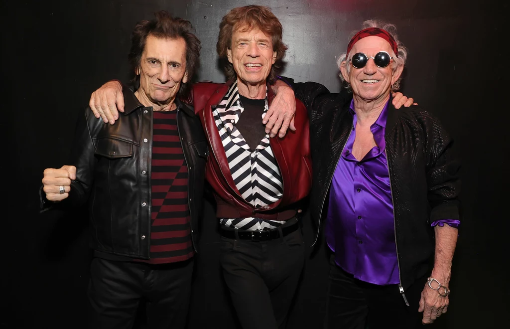 Ronnie Wood, Mick Jagger i Keith Richards