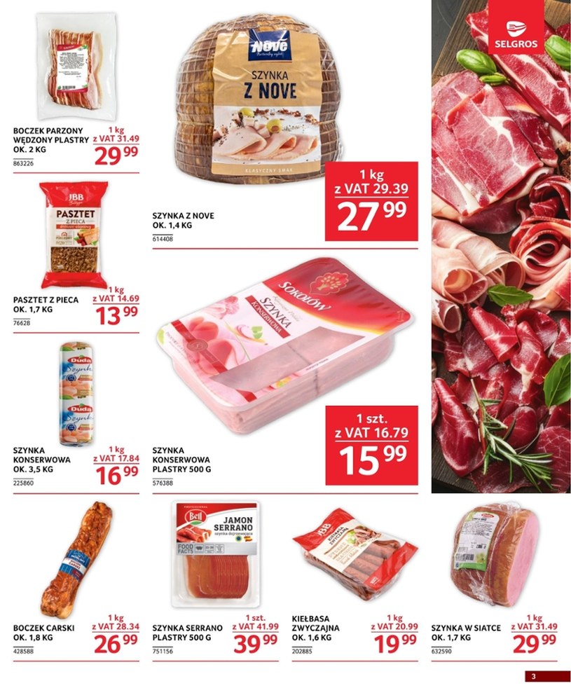 Gazetka: Oferta gastronomiczna w Selgros (bez alkoholu)  - strona 3