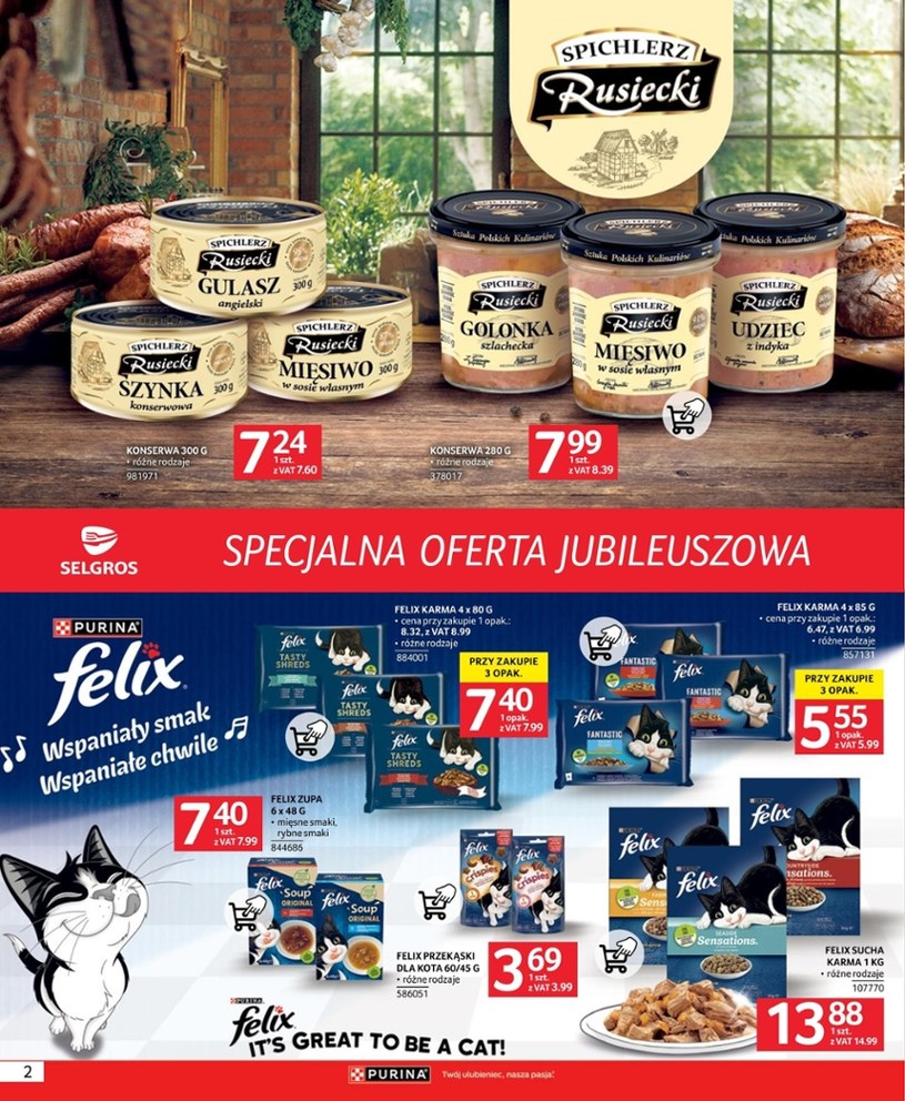 Gazetka: Oferta jubileuszowa w Selgros (bez alkoholu)  - strona 2