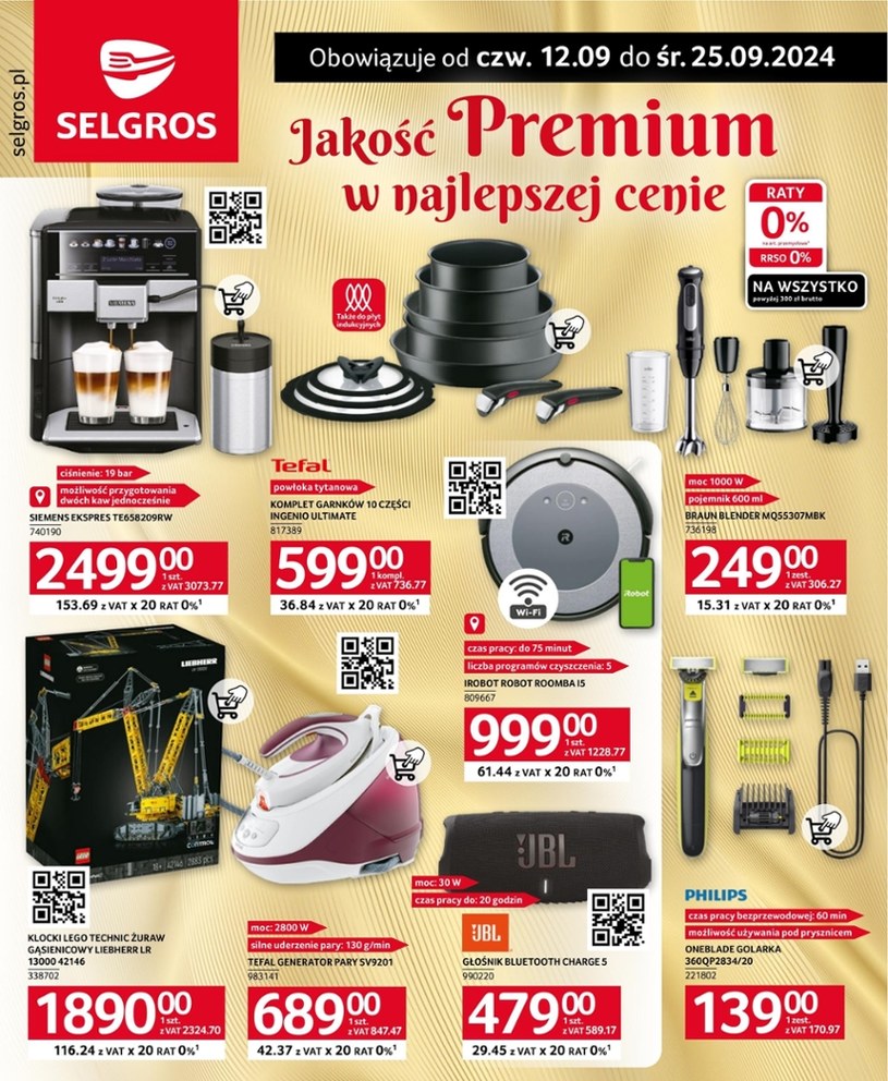 Gazetka: Premium produkty w Selgros  - strona 1