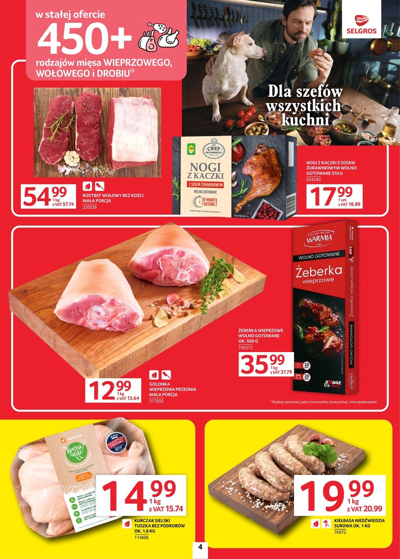 Gazetka: Oferta spożywcza w Selgros (bez alkoholu) - strona 4