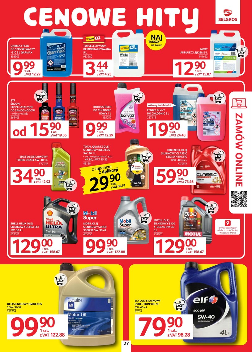 Gazetka: Oferta produktowa w Selgros  - strona 29