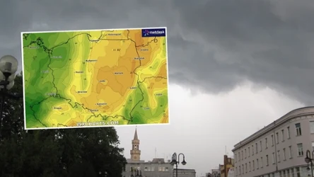 Środa będzie pochmurna w dużej części kraju, a na zachodzie i wschodzie może padać. IMGW prognozuje maksymalnie 24 stopnie Celsjusza w centrum i na wschodzie