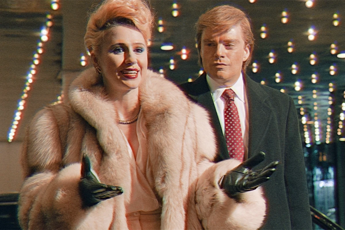 Maria Bakalova i Sebastian Stan w scenie z filmu "Wybraniec" Maria Bakalova i Sebastian Stan w scenie z filmu "Wybraniec"