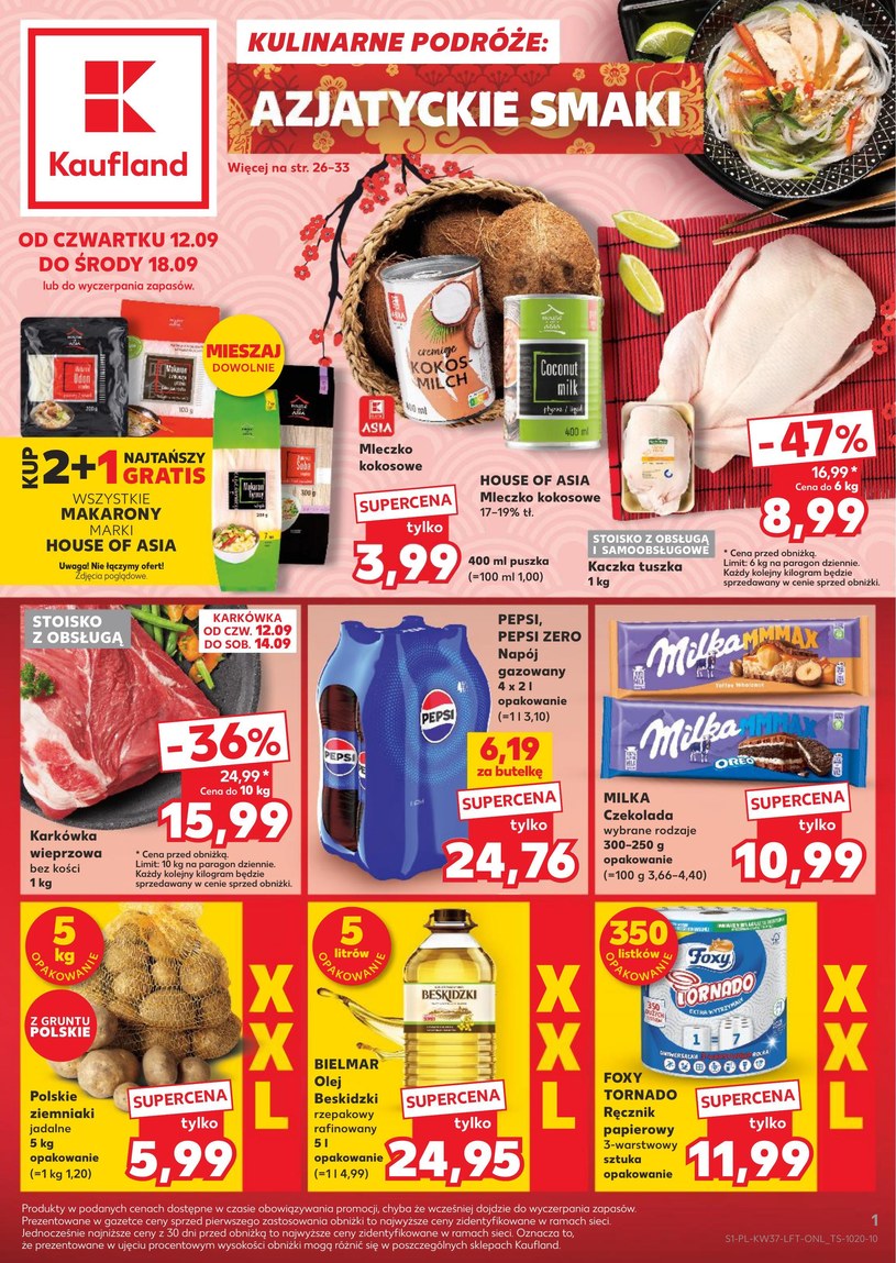 Gazetka promocyjna Kaufland - ważna od 12. 09. 2024 do 18. 09. 2024