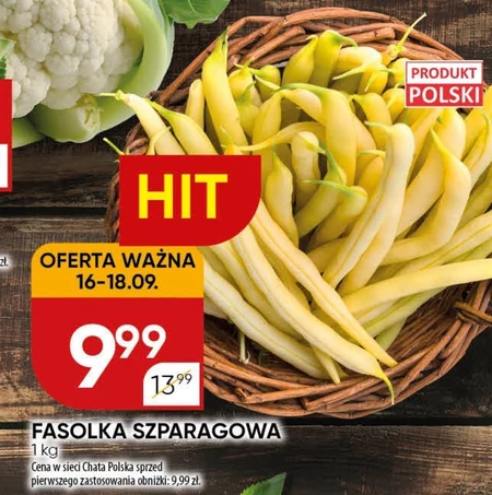 Fasolka szparagowa Chata polska