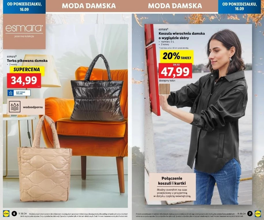 Lidl oferuje modne torebki na jesień!