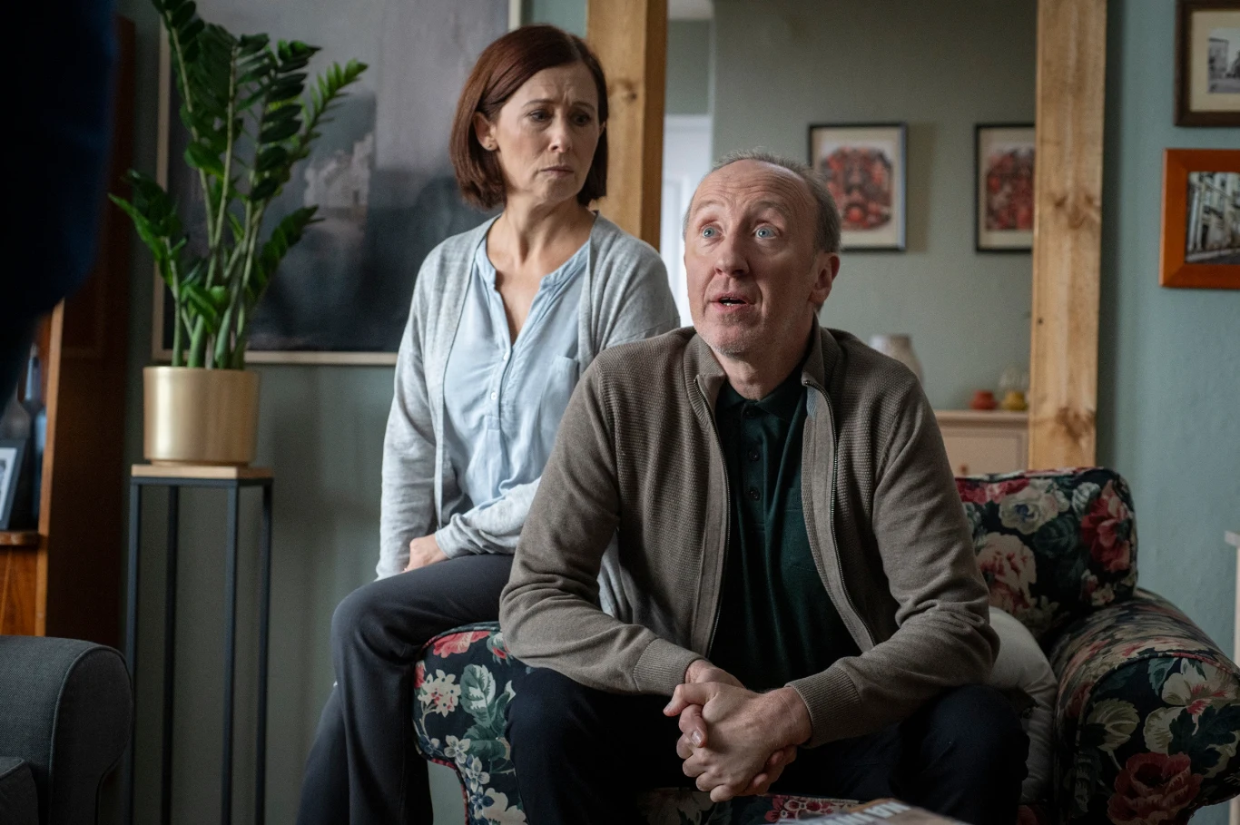 Jolanta Fraszyńska i Cezary Kosiński w serialu "Teściowie" Jolanta Fraszyńska i Cezary Kosiński w serialu "Teściowie"