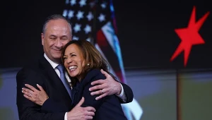 Kamala Harris i jej mąż Doug Emhoff