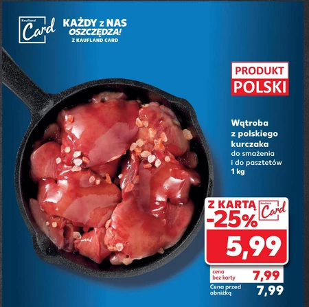 Wątroba z kurczaka Kaufland