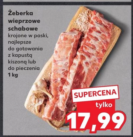 Żeberka wieprzowe