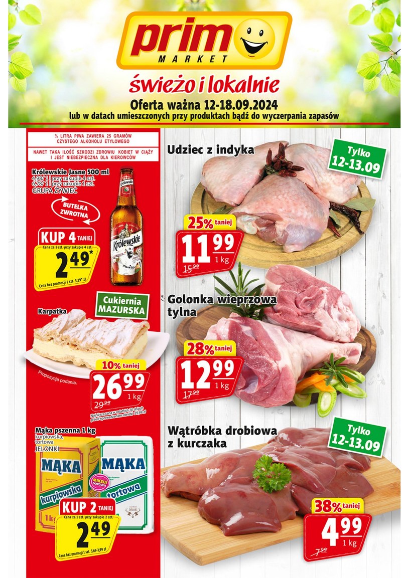 Gazetka promocyjna Prim Market - wygasła 5 dni temu