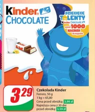 Czekolada Kinder Chocolate