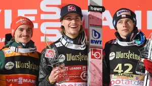 Daniel-Andre Tande (w środku) kończy z profesjonalnym sportem 