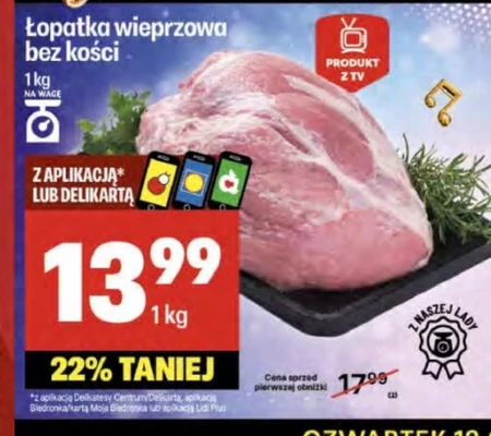 Łopatka bez kości