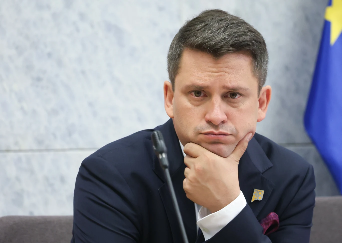 Poseł Polski 2050 Paweł Śliz, przewodniczący sejmowej komisji sprawiedliwości i praw człowieka