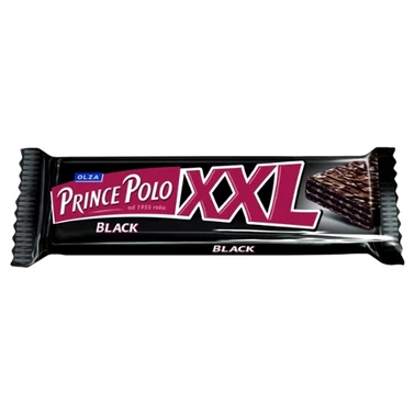 Prince Polo XXL Black Kruchy wafelek z kremem kakaowym oblany czekoladą 50 g - 1