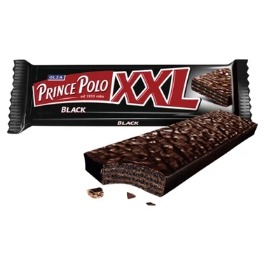 Prince Polo XXL Black Kruchy wafelek z kremem kakaowym oblany czekoladą 50 g - 0