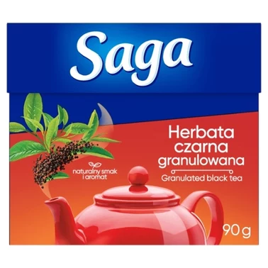 Saga Herbata czarna granulowana 90 g - 0