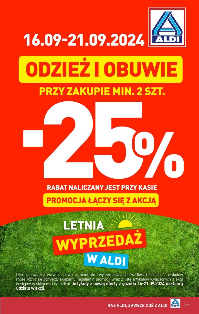 Gazetka: Tydzień Niemiecki w Aldi!  - strona 27