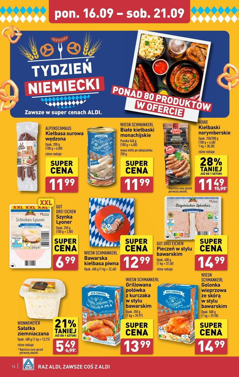 Gazetka: Tydzień Niemiecki w Aldi!  - strona 14