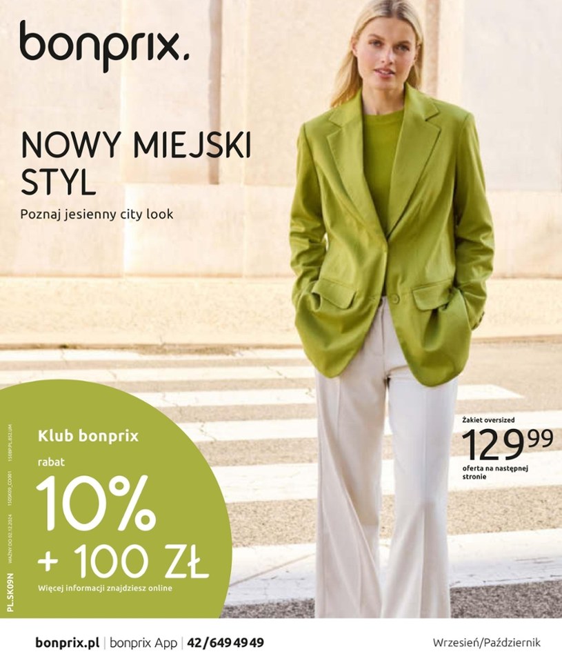 Gazetka: Nowy miejski styl! - BonPrix - strona 1