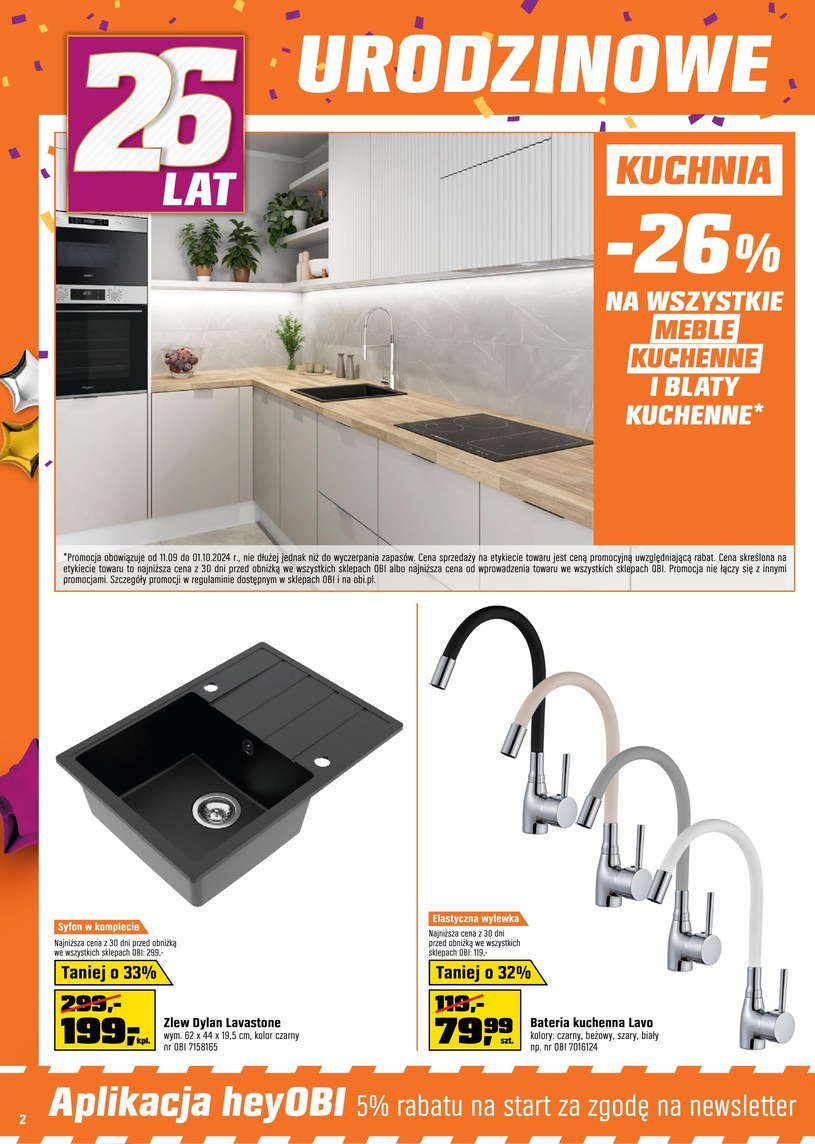 Gazetka: OBI - urodzinowe superoferty - strona 2