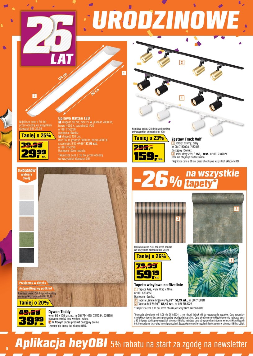 Gazetka: OBI - urodzinowe superoferty - strona 8