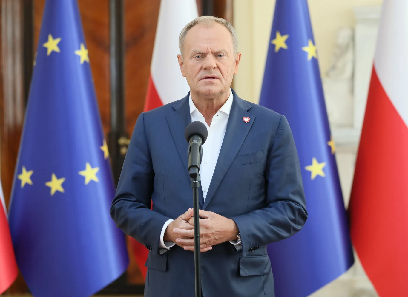 Premier Donald Tusk o 150 mld euro na obronność Europy Premier Donald Tusk o 150 mld euro na obronność Europy