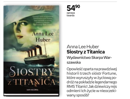 Siostry z Titanica Anna Lee Huber