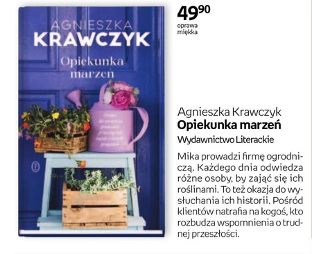 Opiekunka marzeń Agnieszka Krawczyk