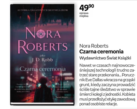 Czarna ceremonia Nora Roberts