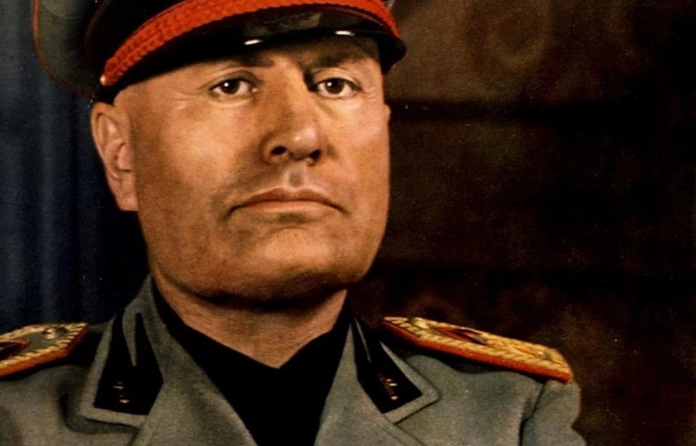 Benito Mussolini w 1940 Benito Mussolini w 1940