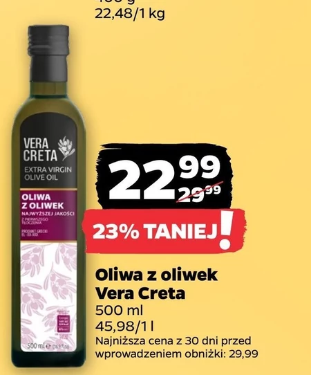 Oliwa z oliwek Vera