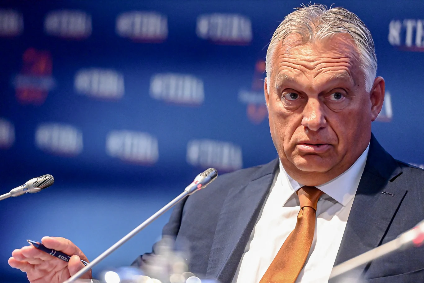 Węgrzy mają problem. Mocno spadła produkcja przemysłowa. Na zdj. premier Viktor Orban Premier Węgier Viktor Orban