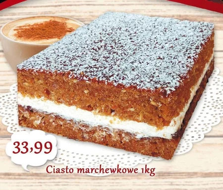 Ciasto marchewkowe