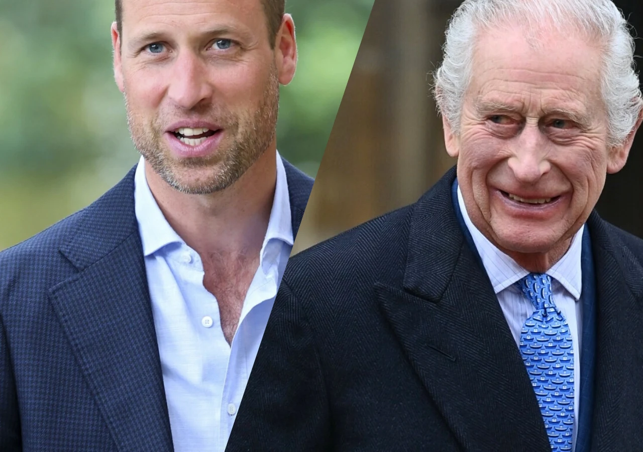 Książę William, król Karol Książę William, król Karol