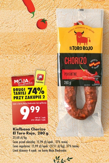 Chorizo El Toro Rojo