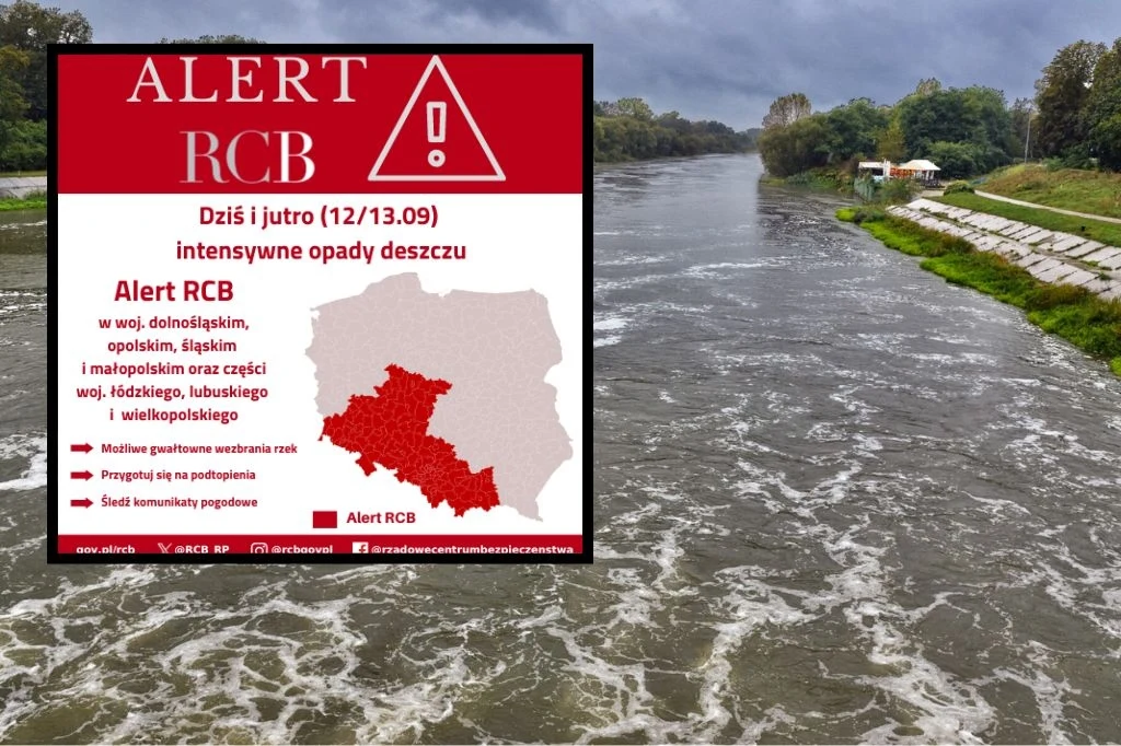 Niż genueński zmierza do Polski. Są alerty RCB Niż genueński zmierza do Polski. Są alerty RCB